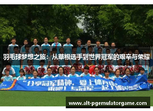 羽毛球梦想之旅：从草根选手到世界冠军的艰辛与荣耀